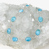 Larimar Oval Bracelet SSGJ-79