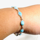 Larimar Oval Bracelet SSGJ-79