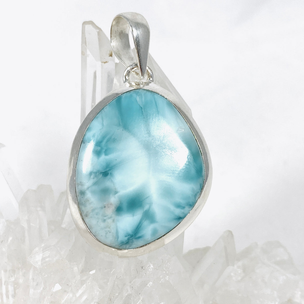 Larimar Oval Pendant KPGJ4168