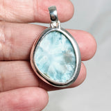 Larimar Oval Pendant KPGJ4168