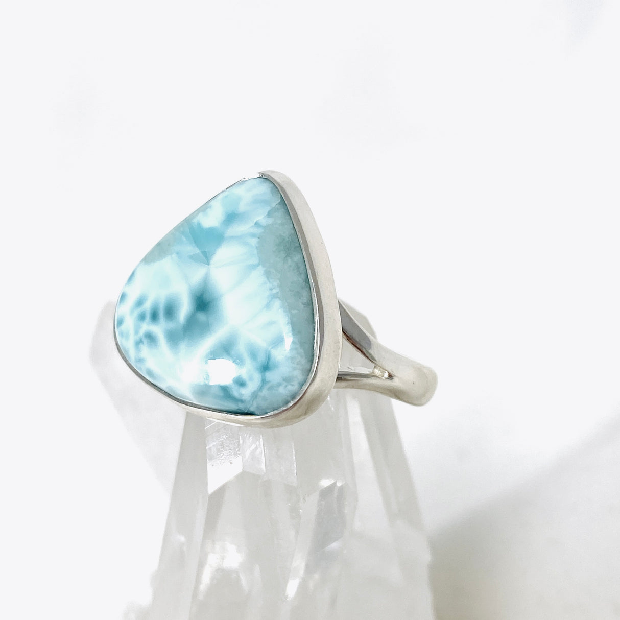 Larimar Teardrop Ring Size 8 KRGJ3088