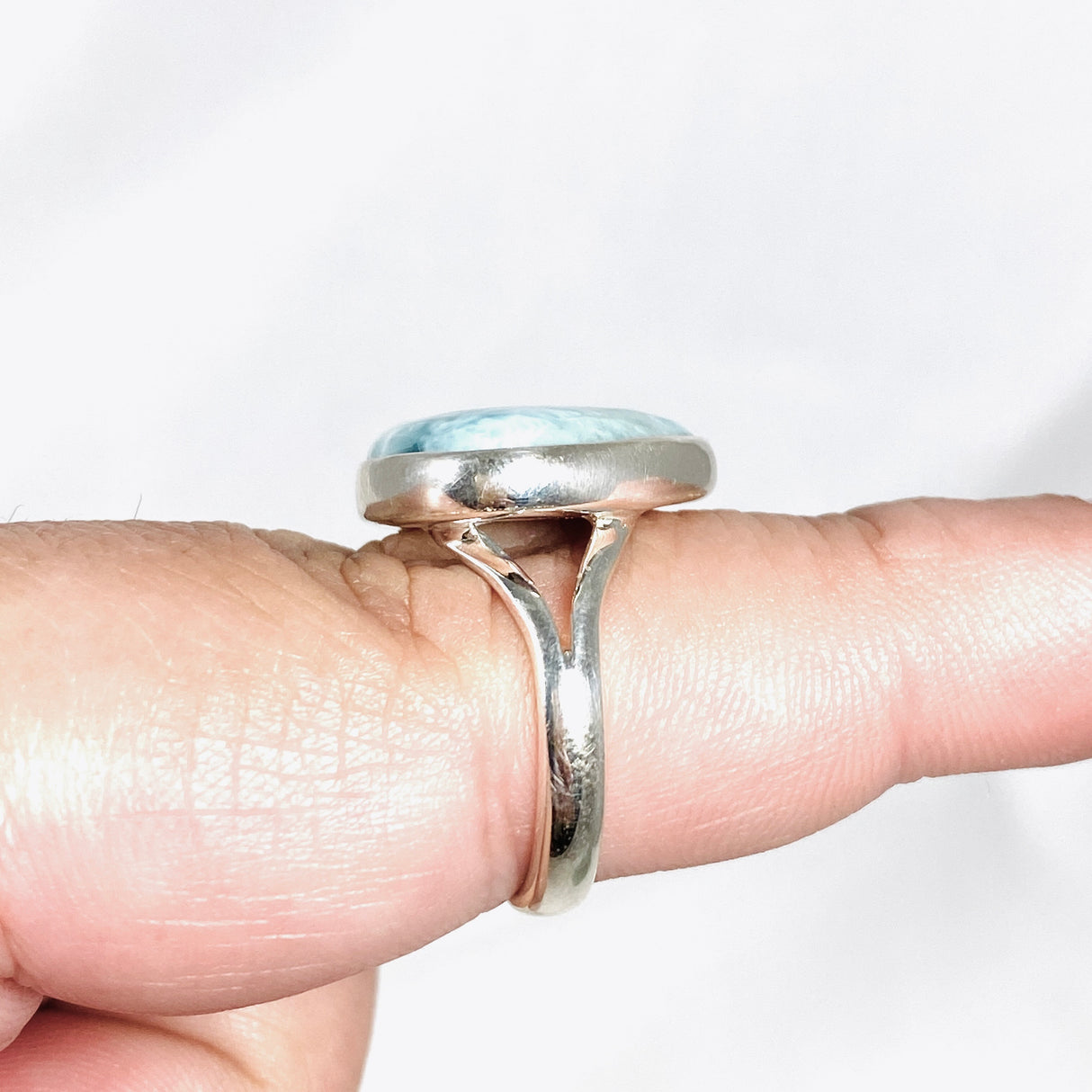 Larimar Teardrop Ring Size 8 KRGJ3088