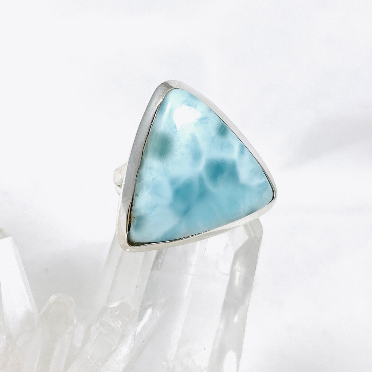 Larimar Triangular Ring Size 6 KRGJ3097