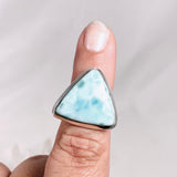 Larimar Triangular Ring Size 6 KRGJ3097
