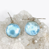 Larimar Round Earrings KEGJ995