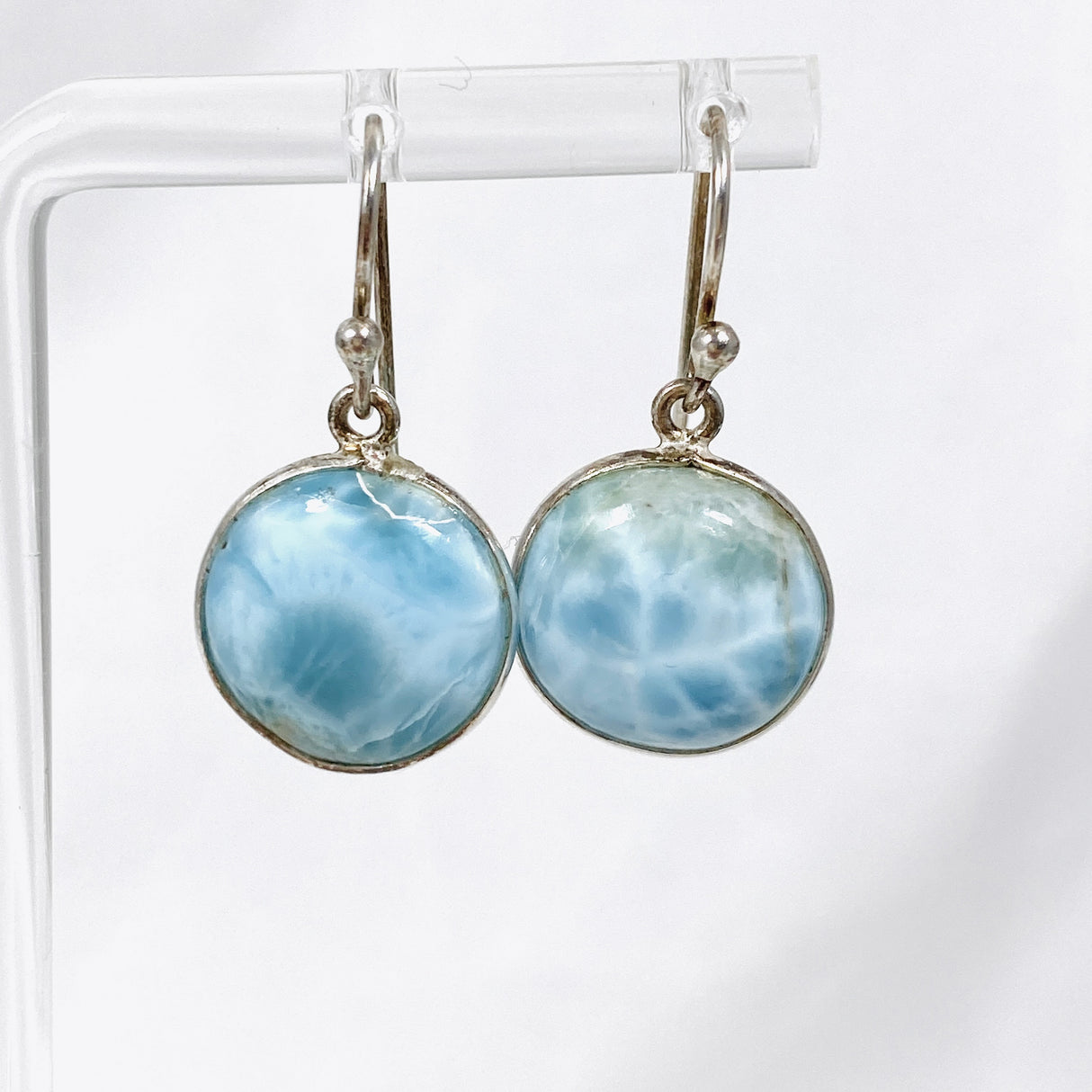 Larimar Round Earrings KEGJ995