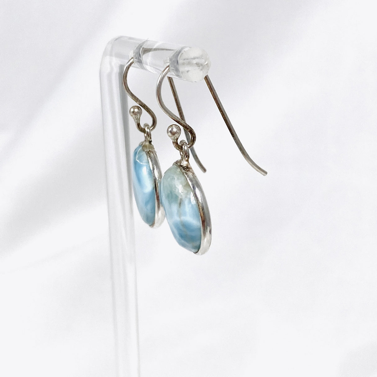 Larimar Round Earrings KEGJ995
