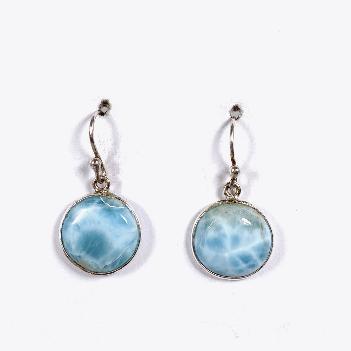 Larimar Round Earrings KEGJ995