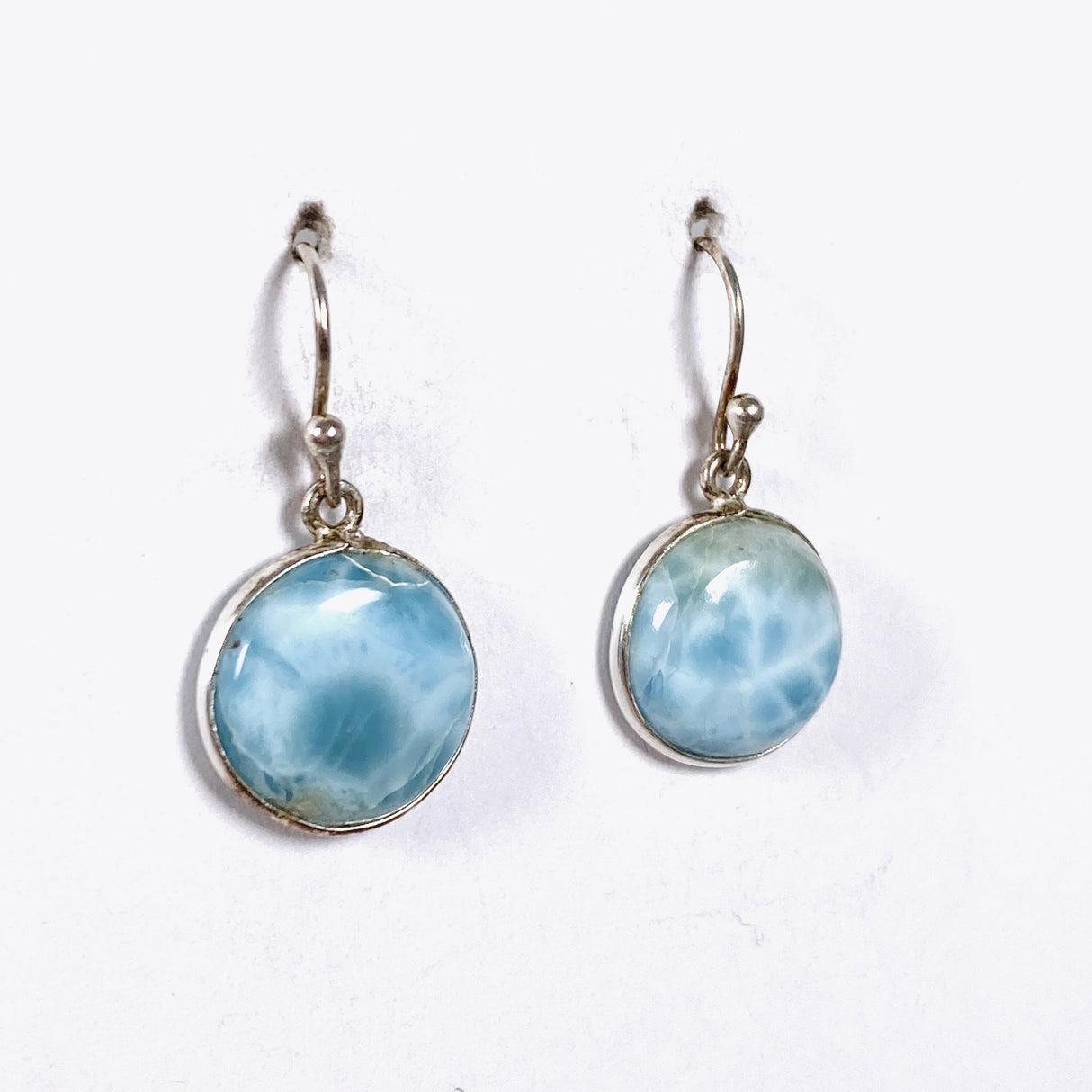 Larimar Round Earrings KEGJ995