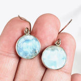 Larimar Round Earrings KEGJ995