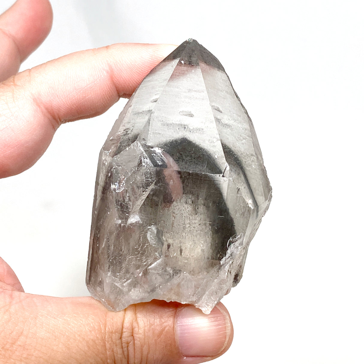 Lemurian Seed Crystal Black Phantom 146 g 70x45mm LSQ-09