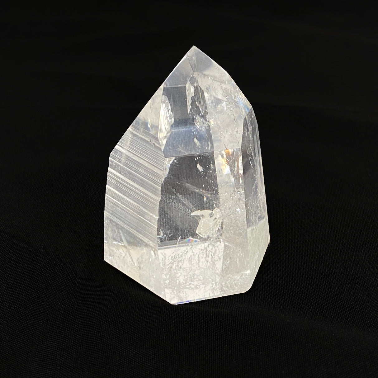 Lemurian Seed Crystal Polished Point 118 g 57x43mm LSQ-22