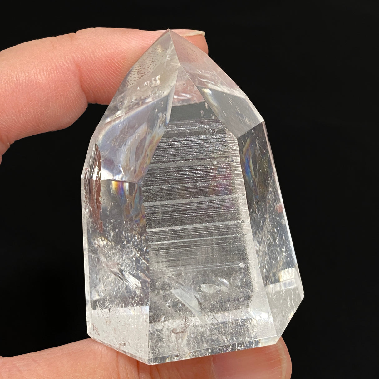 Lemurian Seed Crystal Polished Point 118 g 57x43mm LSQ-22