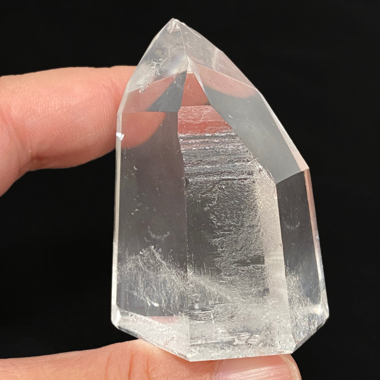 Lemurian Seed Crystal Polished Point 91 g 56x39mm LSQ-15