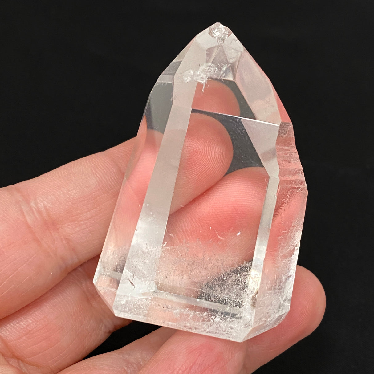 Lemurian Seed Crystal Polished Point 91 g 56x39mm LSQ-15