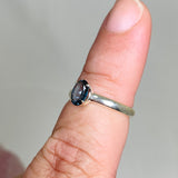 London Blue Topaz Oval Faceted Ring Size 6 PRGJ502