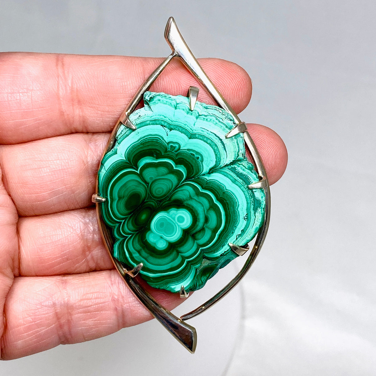 Malachite Slice Pendant BTP-31