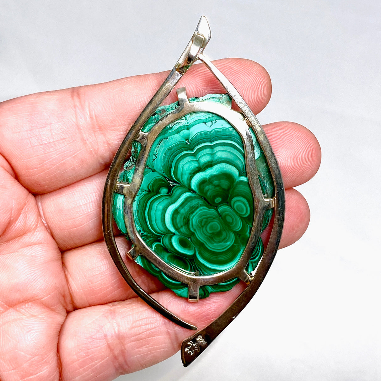 Malachite Slice Pendant BTP-31