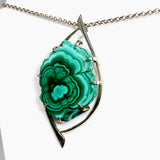 Malachite Slice Pendant BTP-31