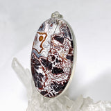 Mexican Crazy Lace Agate Oval Pendant KPGJ4572