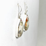 Mexican Crazy Lace Agate Teardrop Earrings KEGJ1515