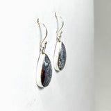 Mexican Crazy Lace Agate Teardrop Earrings KEGJ1516