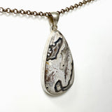 Mexican Crazy Lace Agate Teardrop Pendant KPGJ4574