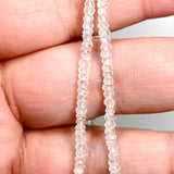 Micro Bead Necklace - White Moonstone