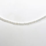 Micro Bead Necklace - White Moonstone