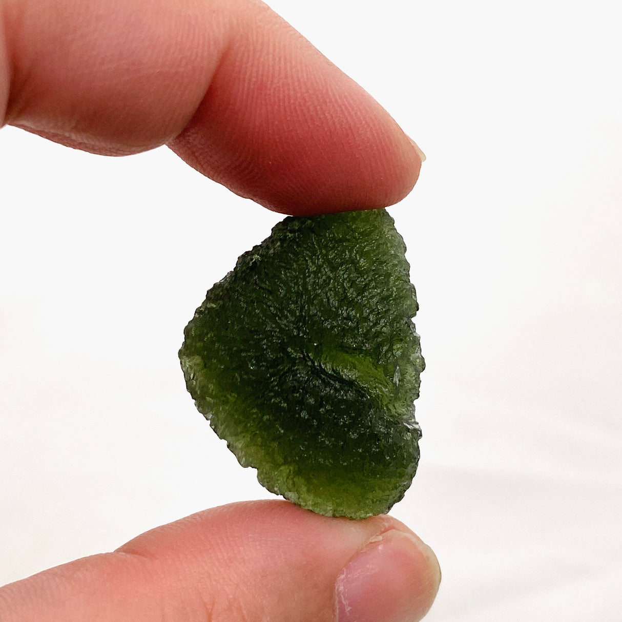 Moldavite 10.27 g 28x27x12mm IVM-14