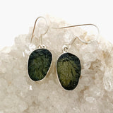 Moldavite Earrings 17mm IVME-01