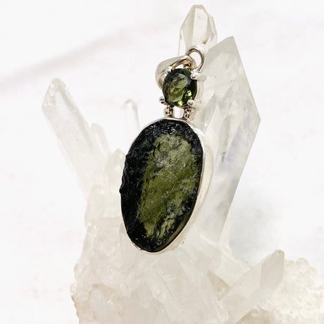 Moldavite Pendant 4.79 g 45x16mm IVMP-12