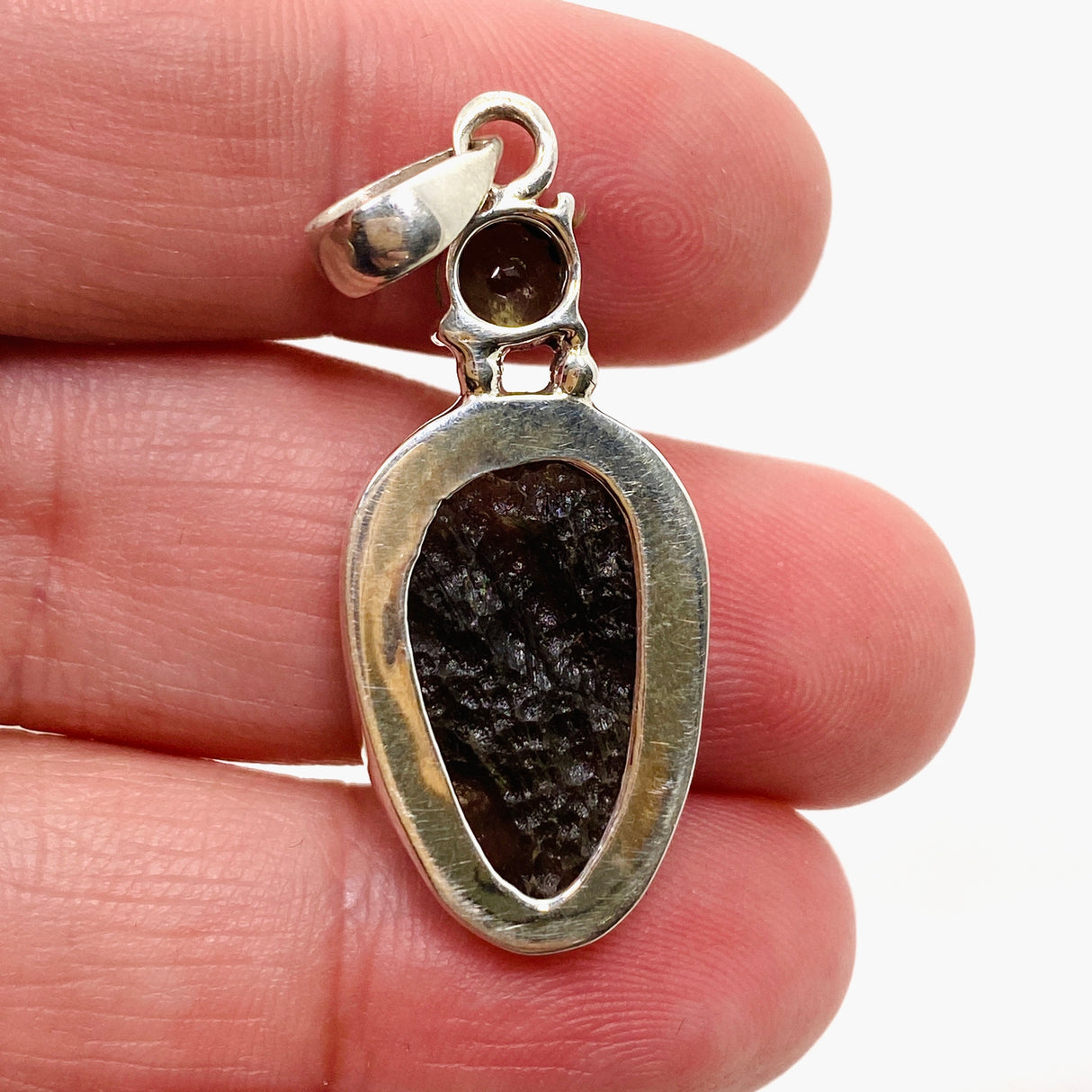 Moldavite Pendant 4.79 g 45x16mm IVMP-12