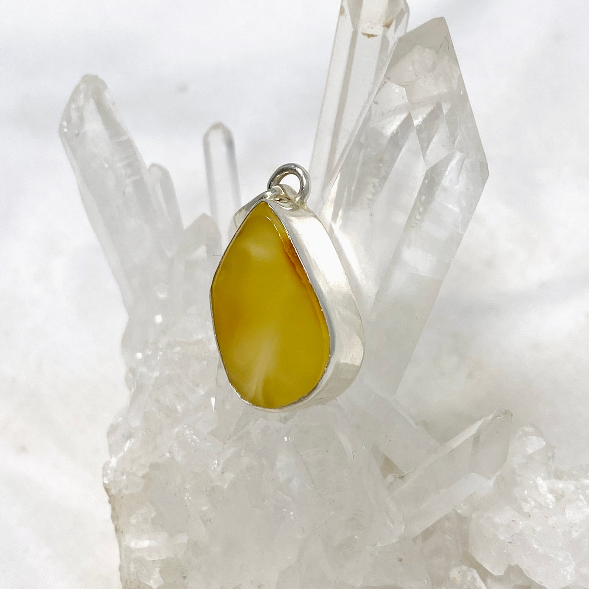 Natural Amber Freeform Pendant KPGJ4342