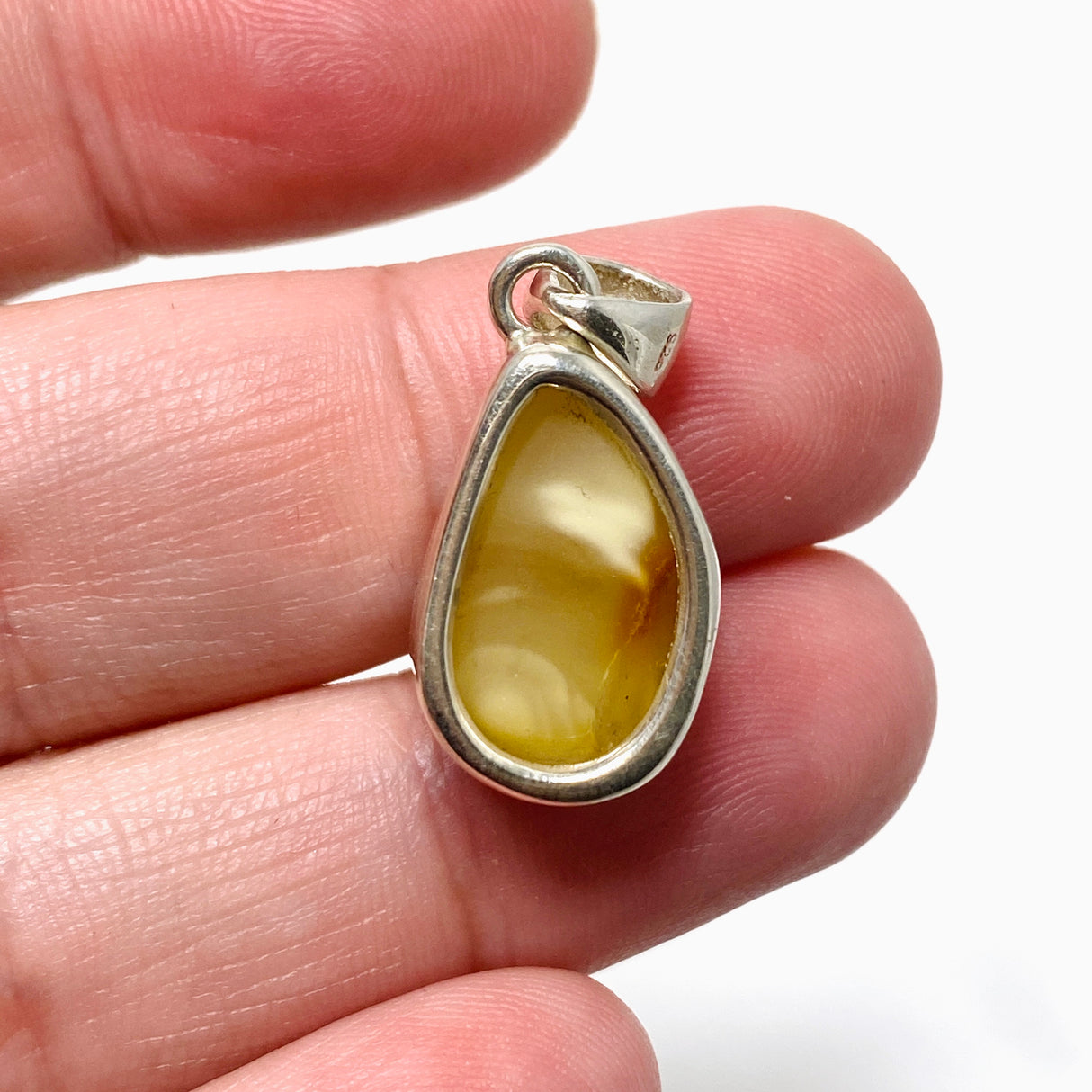 Natural Amber Freeform Pendant KPGJ4342