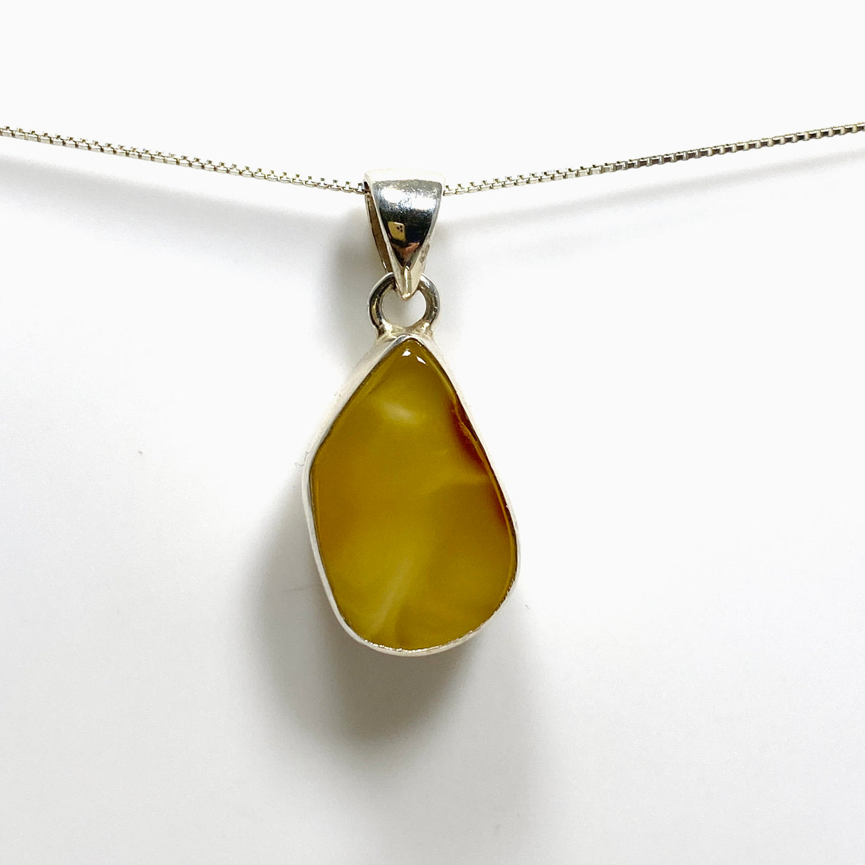 Natural Amber Freeform Pendant KPGJ4342