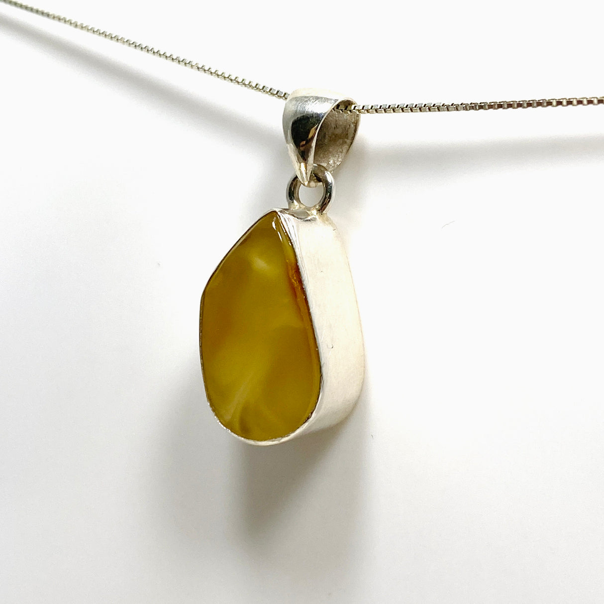 Natural Amber Freeform Pendant KPGJ4342