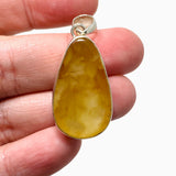 Natural Amber Teardrop Pendant KPGJ4341