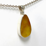 Natural Amber Teardrop Pendant KPGJ4341