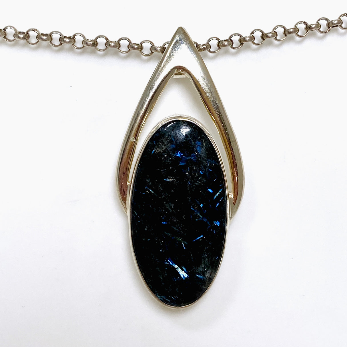 Nuummite Oval Cabochon Pendant BTP-33