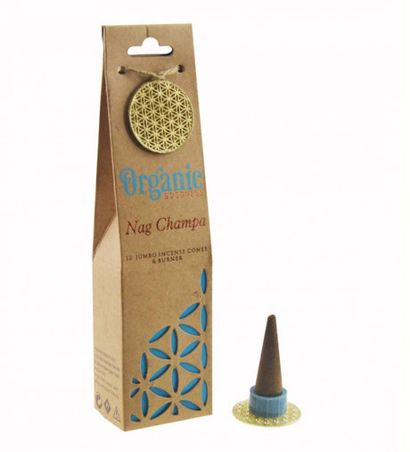 Organic Goodness Nag Champa Incense Cones by Nature's Magick