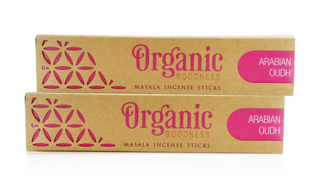 Organic Goodness Arabian Oudh Masala Incense 15g by Nature's Magick