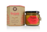 Organic Goodness Soy Candle ROSE Desi Gulab in Amber Glass Jar