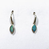 Opal Solid (Lightning Ridge) Marquise Cabochon Earrings PEGJ191