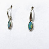 Opal Solid (Lightning Ridge) Marquise Cabochon Earrings PEGJ191