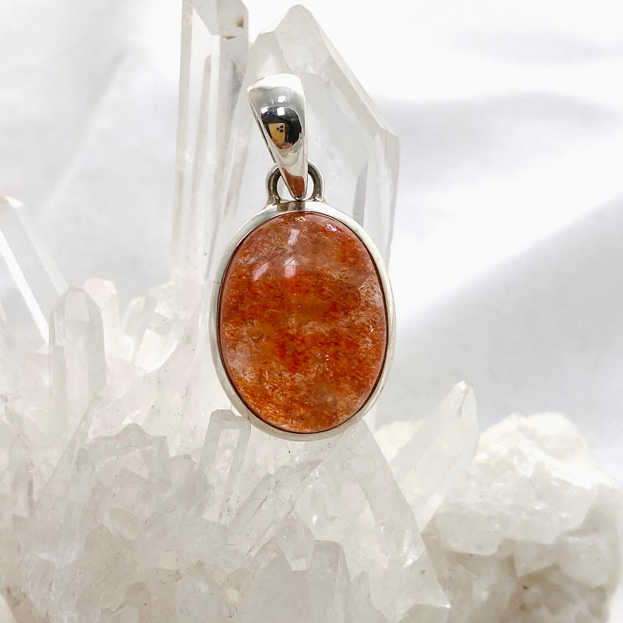 Sunstone Oval Cabochon Pendant PPGJ815