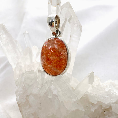 Sunstone Oval Cabochon Pendant PPGJ815