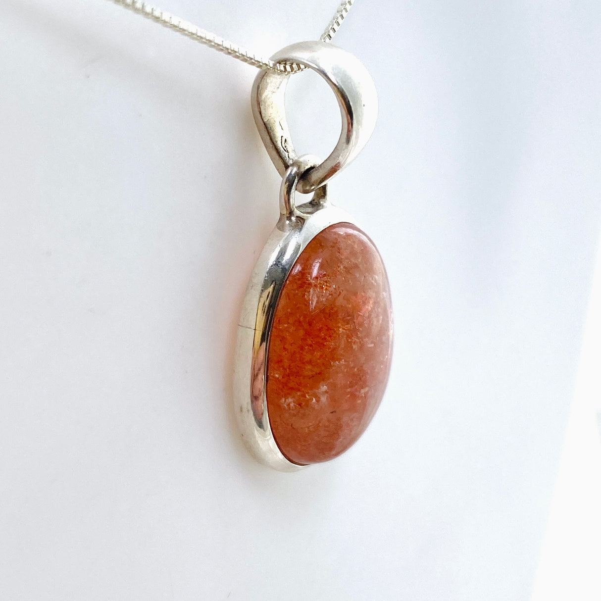 Sunstone Oval Cabochon Pendant PPGJ815