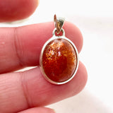 Sunstone Oval Cabochon Pendant PPGJ816