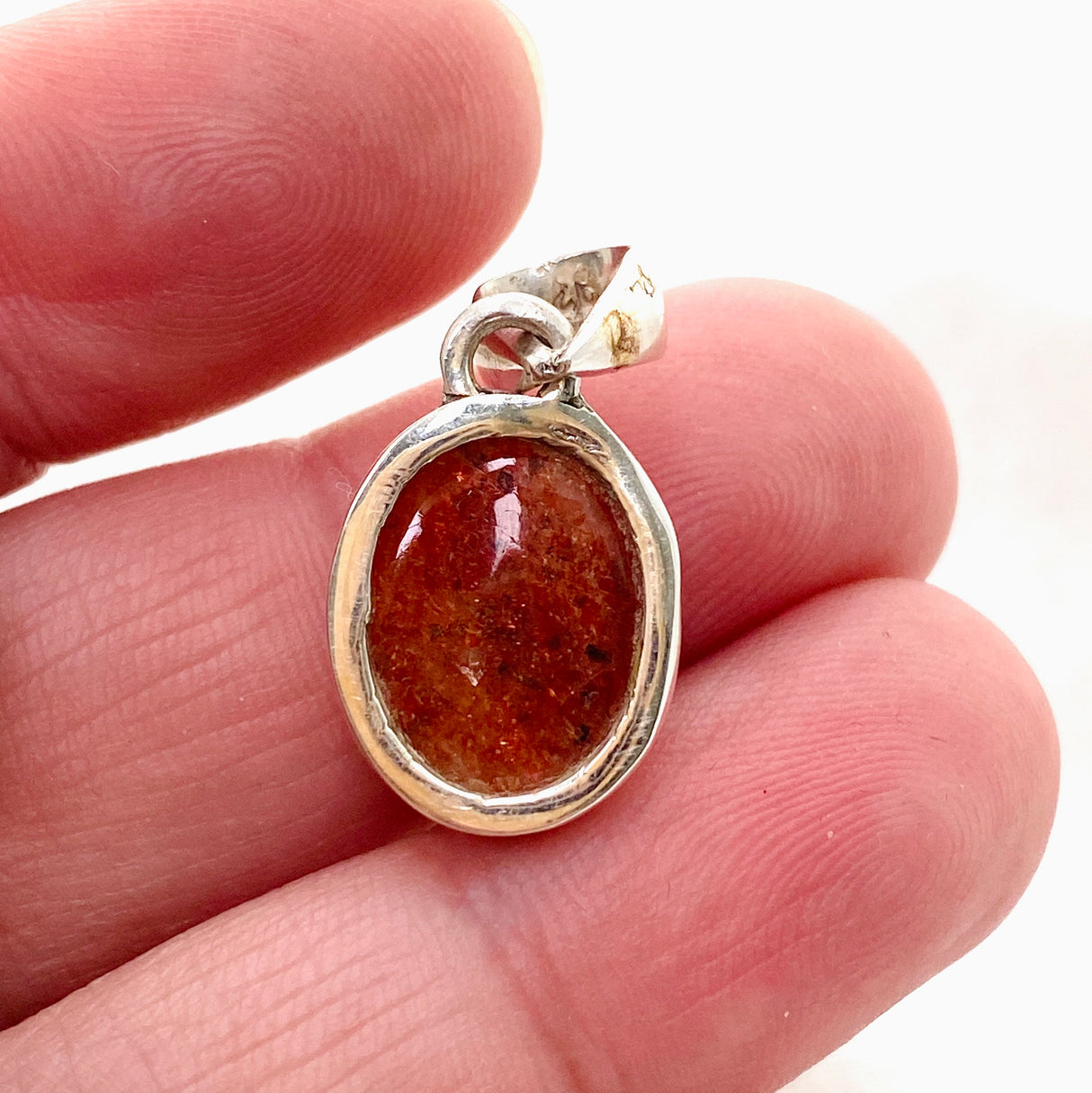 Sunstone Oval Cabochon Pendant PPGJ817